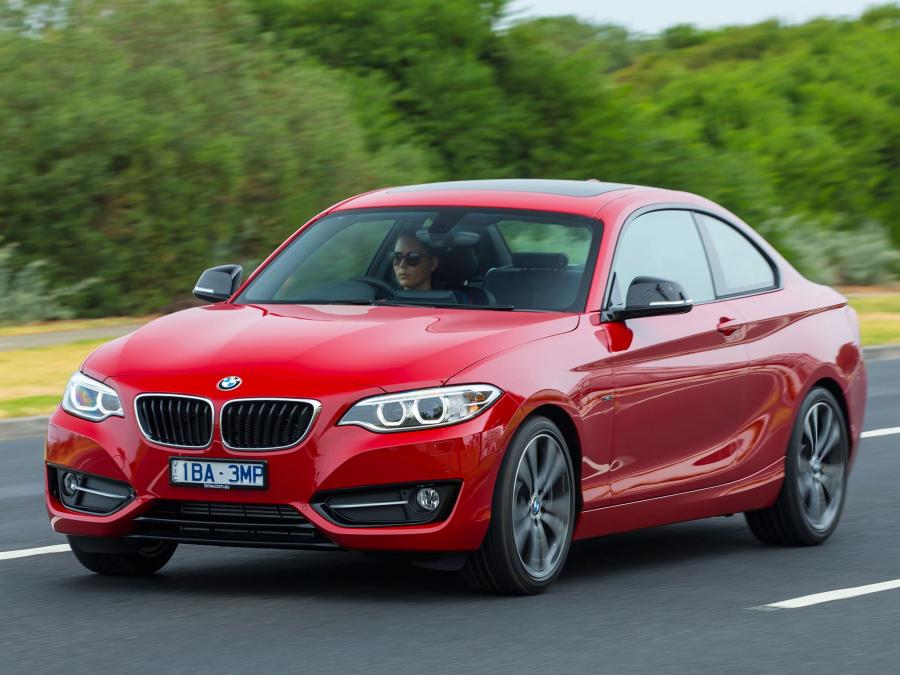  BMW 220i Coupe Sport Line 2014 года  (AU) (фото 4 из 9)